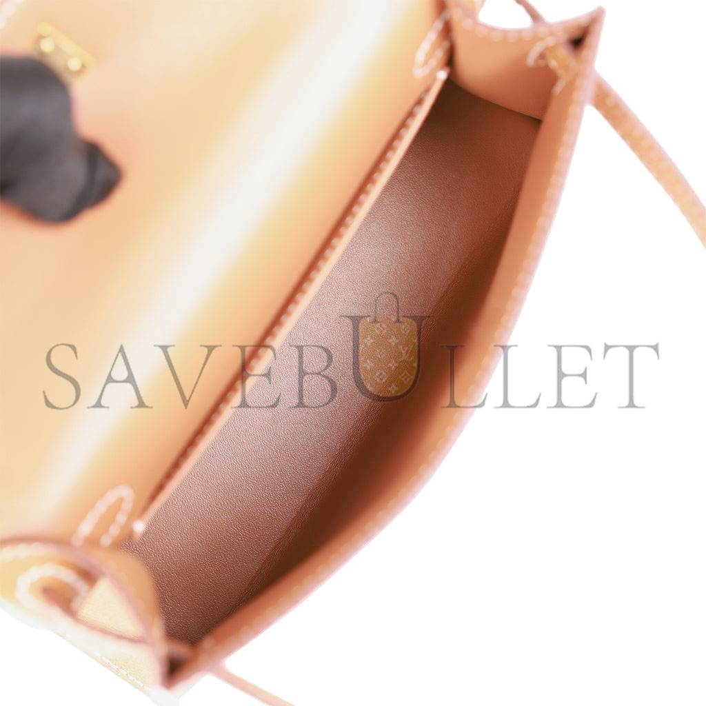 H**mes mini kelly sellier 20 gold epsom gold hardware 39848783642718(19*12*5.5cm)