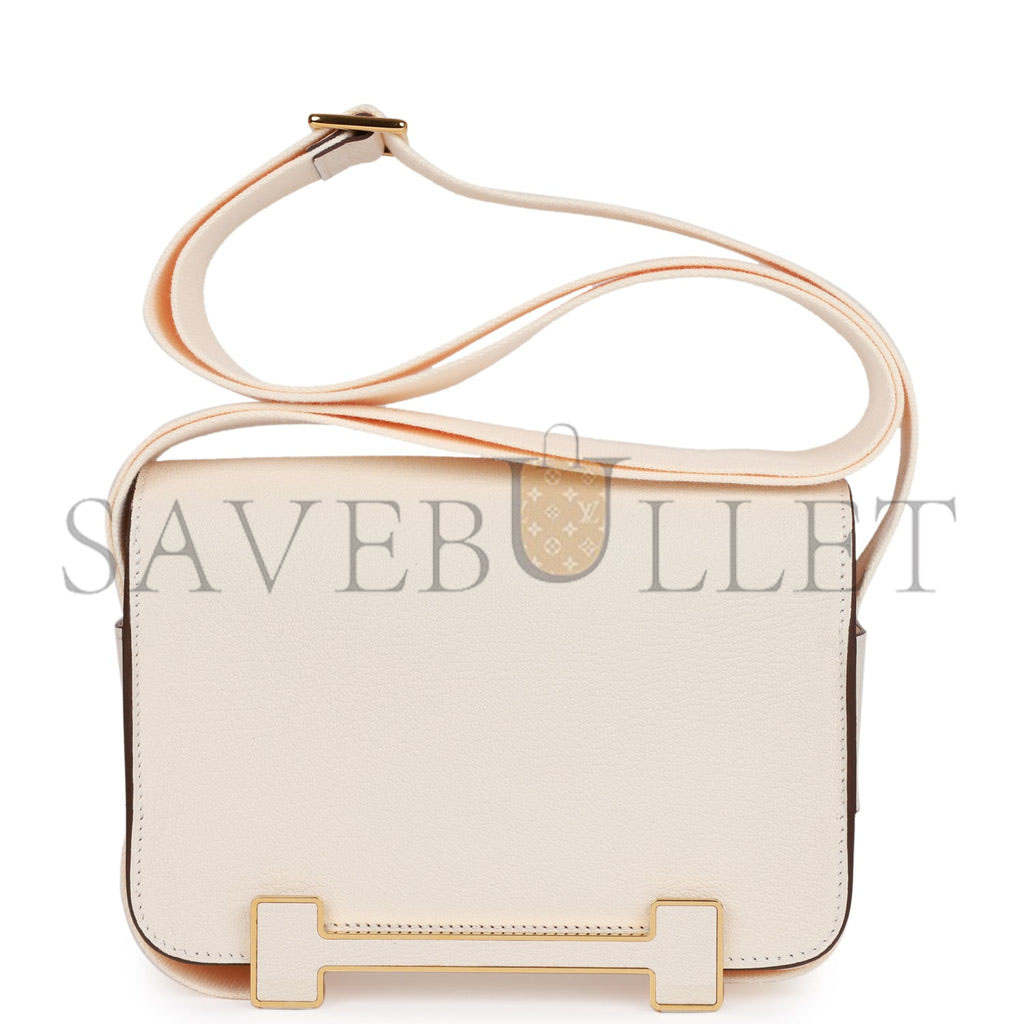 H**mes geta nata chevre gold hardware (20.3*14*6.4cm)