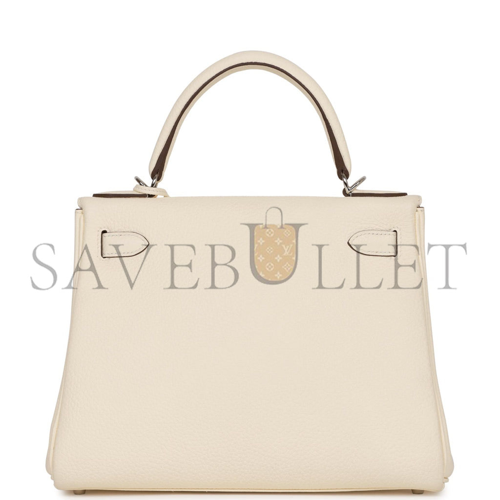 H**mes kelly retourne 28 nata clemence palladium hardware (28*22*10cm)