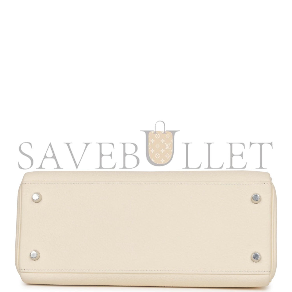 H**mes kelly retourne 28 nata clemence palladium hardware (28*22*10cm)