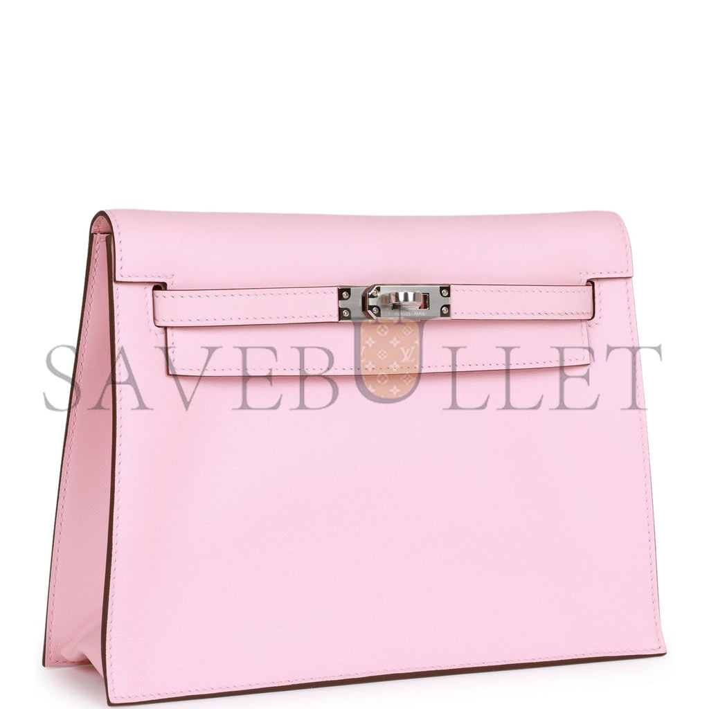 H**mes kelly danse rose sakura swift palladium hardware (22*16*7cm)