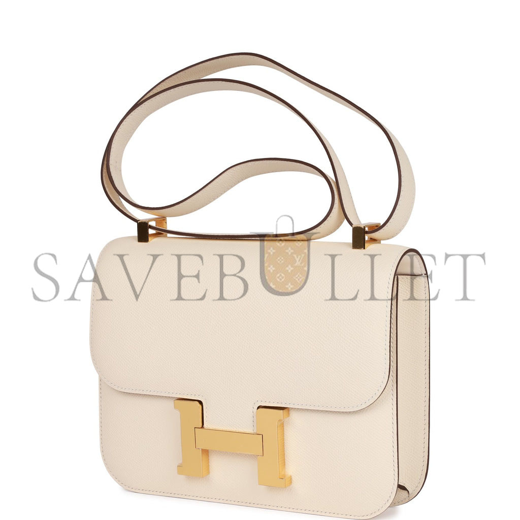 H**mes constance 24 nata epsom gold hardware 39857364795486 (24cm)