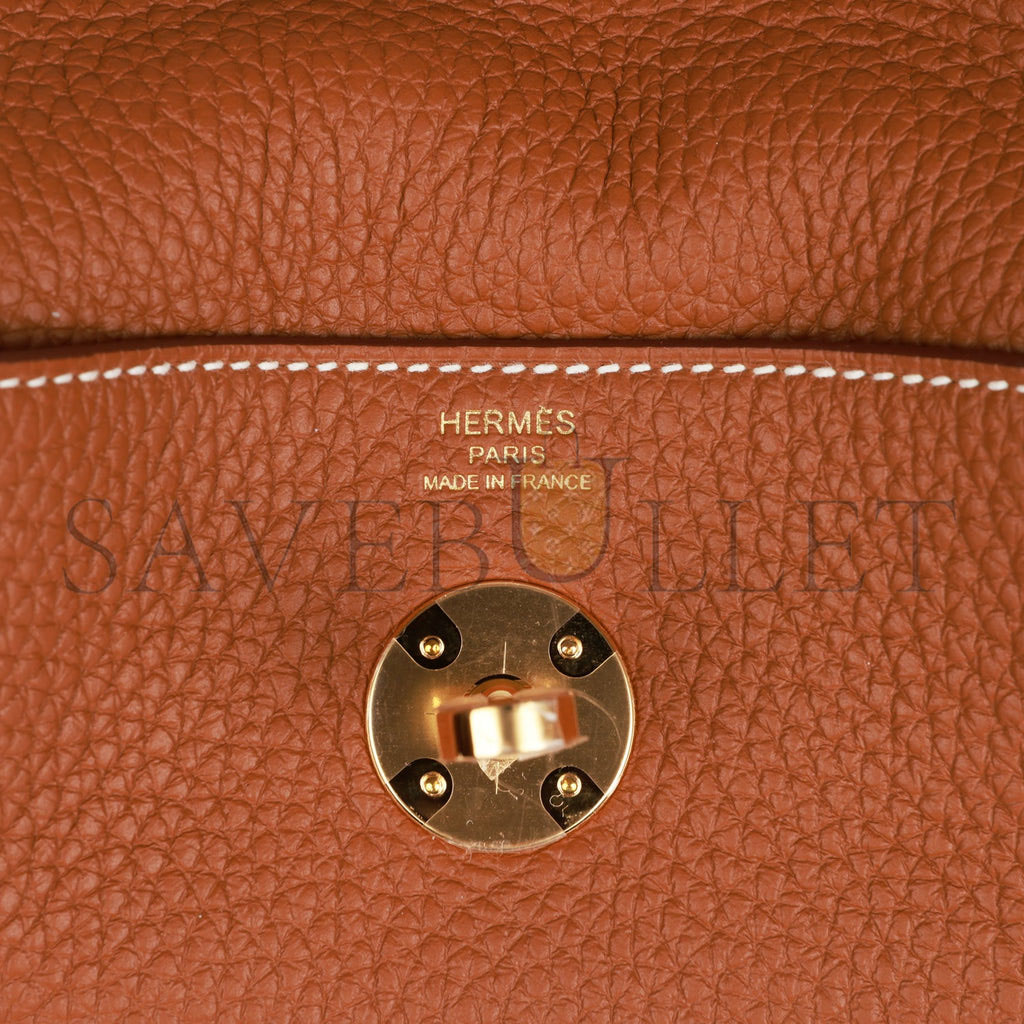 H**mes lindy 26 gold clemence gold hardware (26*18*12cm)