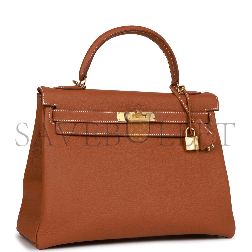 H**mes kelly retourne 32 gold togo gold hardware (32*23*10.5cm)