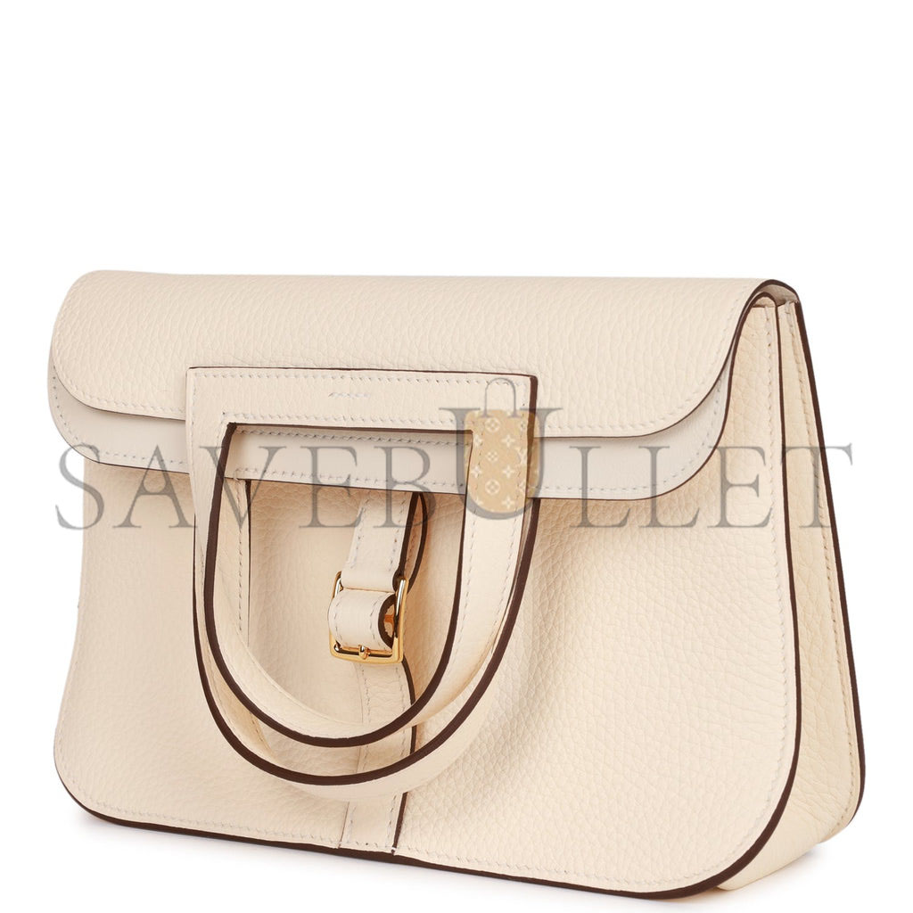 H**mes halzan 25 nata clemence gold hardware (25cm)