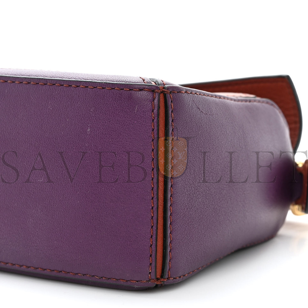 l*ew* calfskin mini puzzle bag spice pumpkin (18*12.5*8cm)