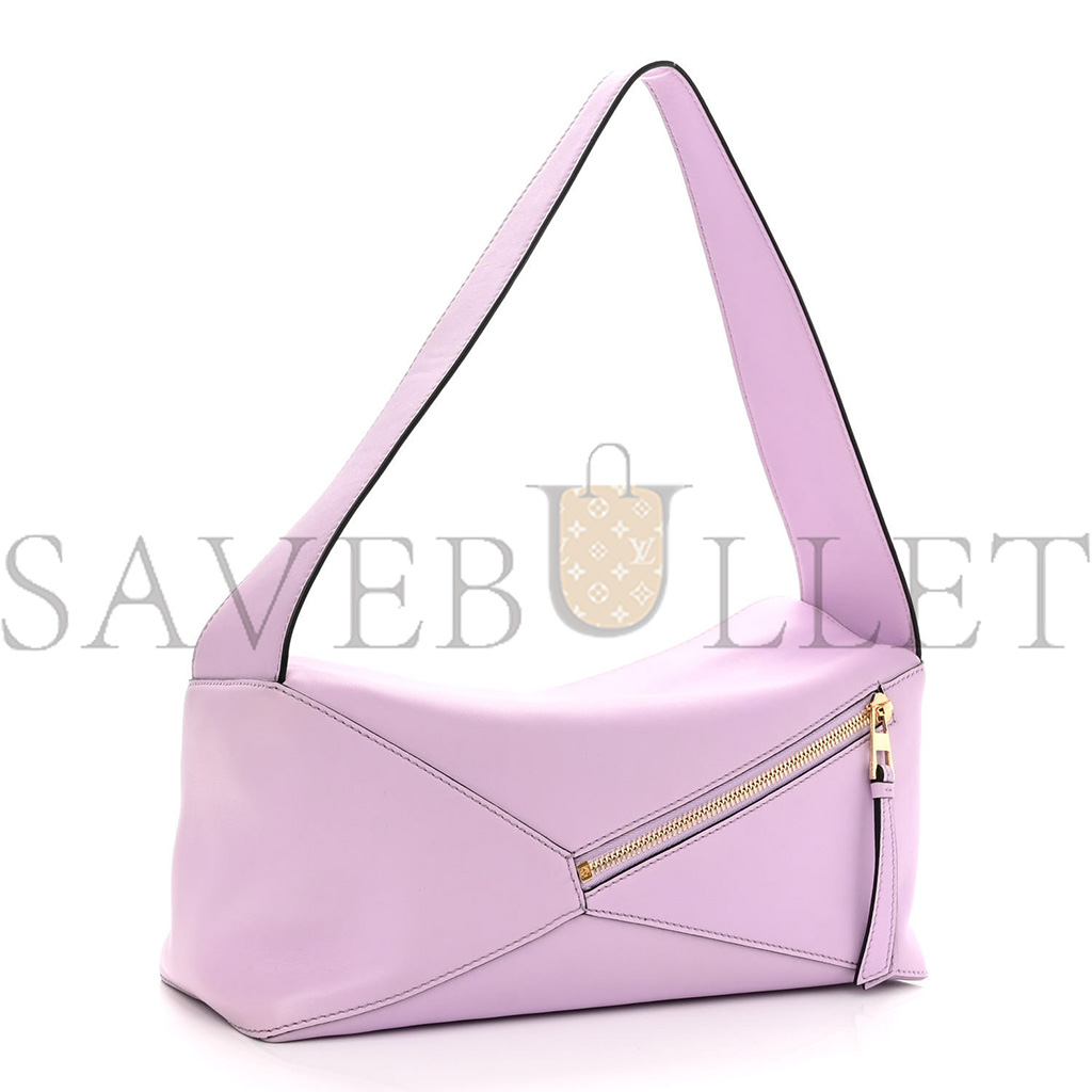 l*ew* calfskin puzzle hobo bloom orchid (29*13*10cm)