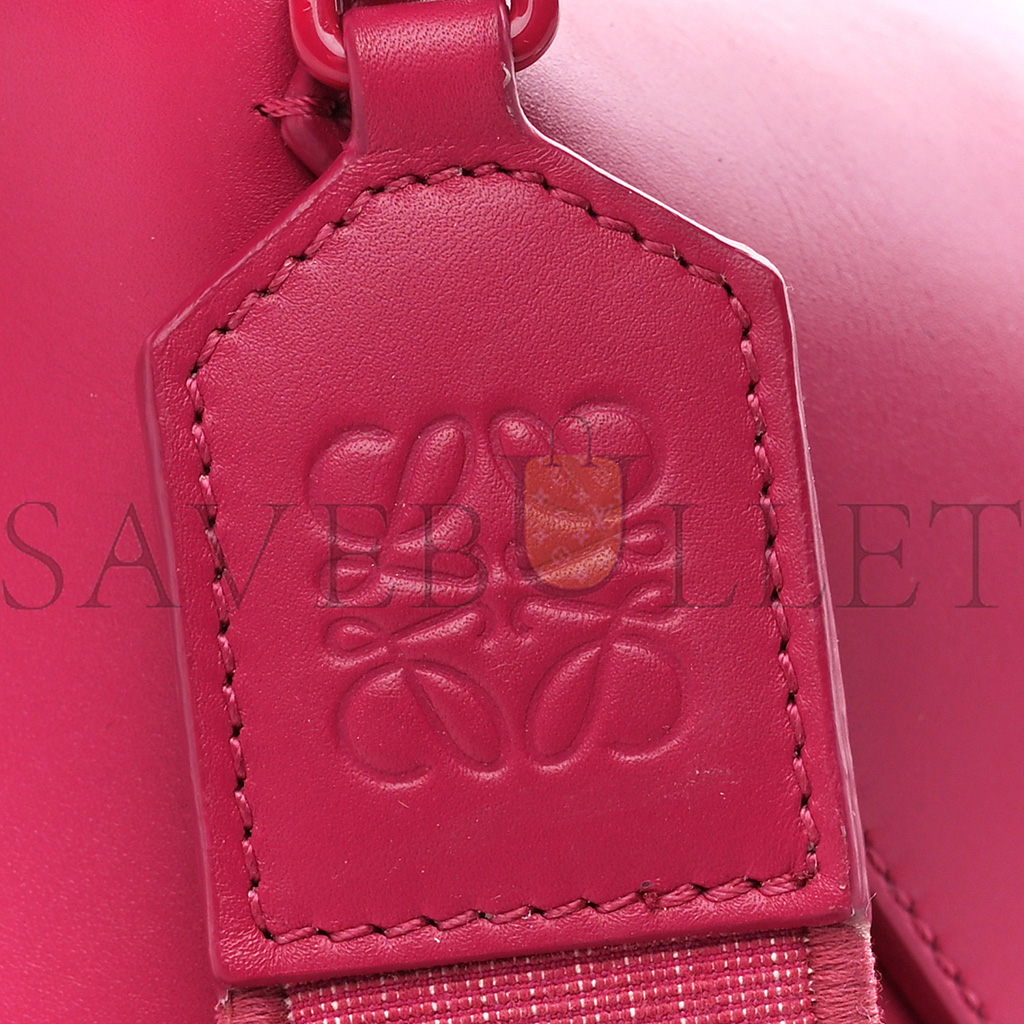 l0ew* satin calfskin monoCh*0me small puzzle edge bag ruby red glaze (24*16.5*10.5cm)