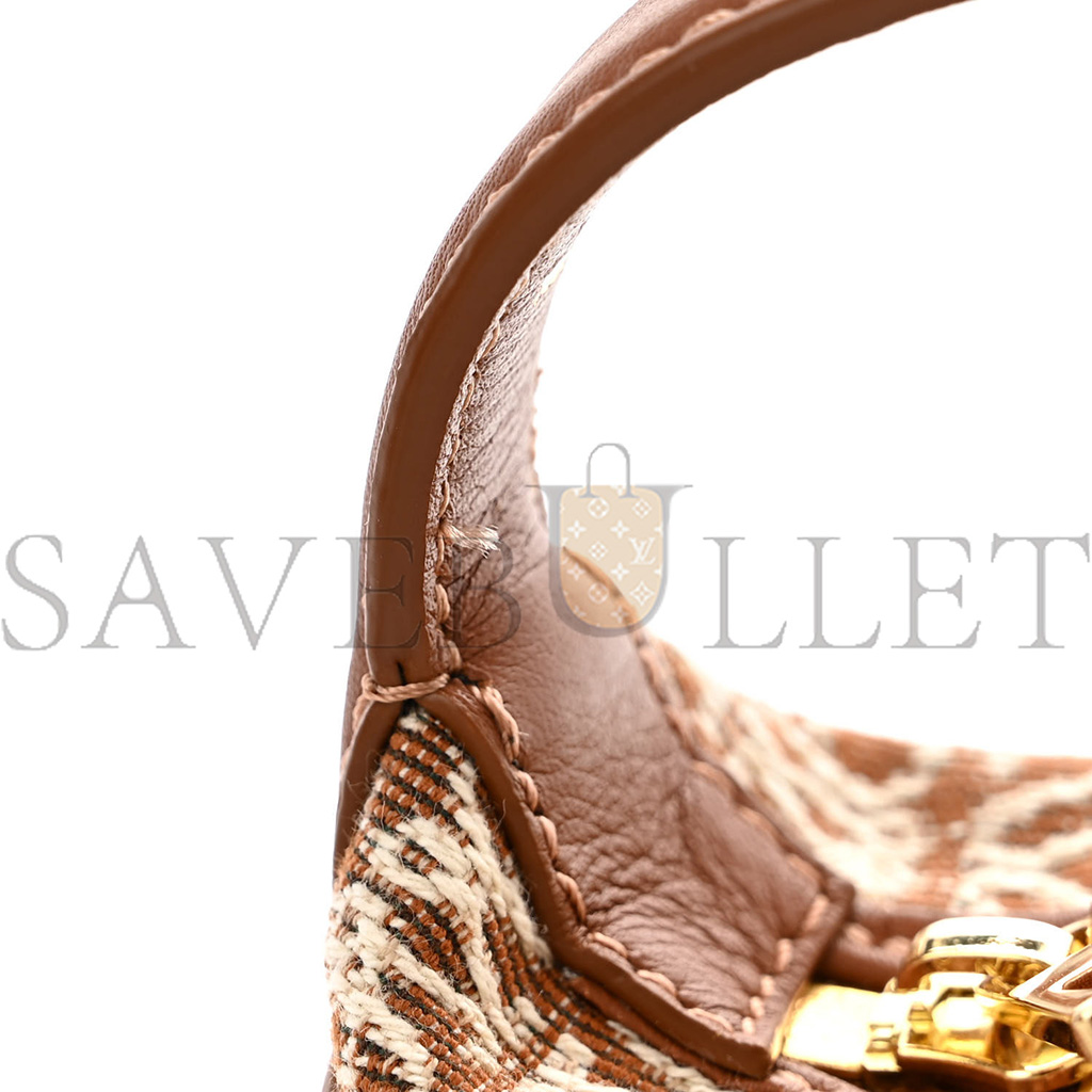 l*ew* jacquard anagram calfskin small cubi bag tan pecan (20*16*12cm)