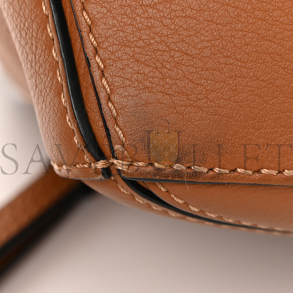 l*ew* calfskin small puzzle bag tan (24*16.5*10.5cm)