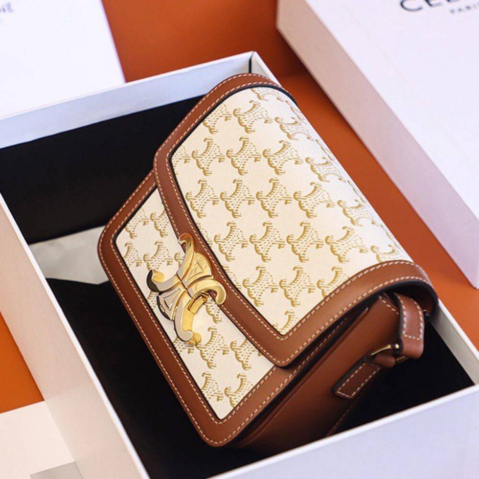 Ce**e teen triomphe bag 188882bz4.01bc (18.5*14*6cm)
