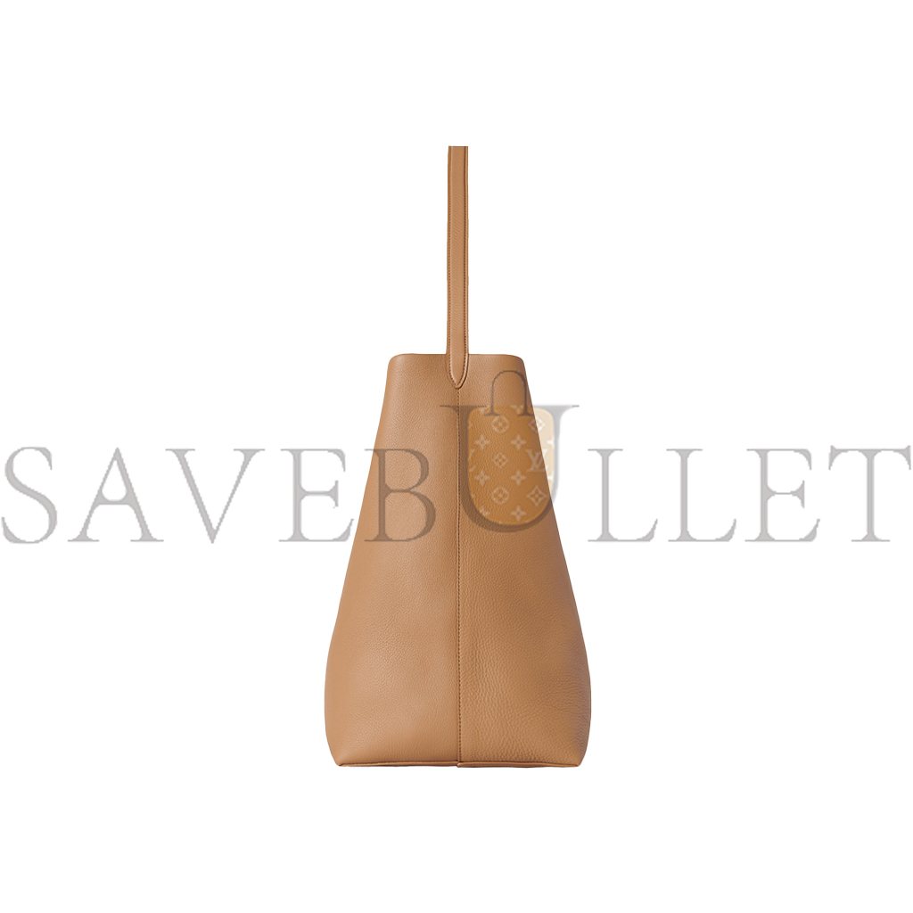 T*e R*w large ns park tote bag in leather cinnamon w1273l129cmon (43*38*20cm)