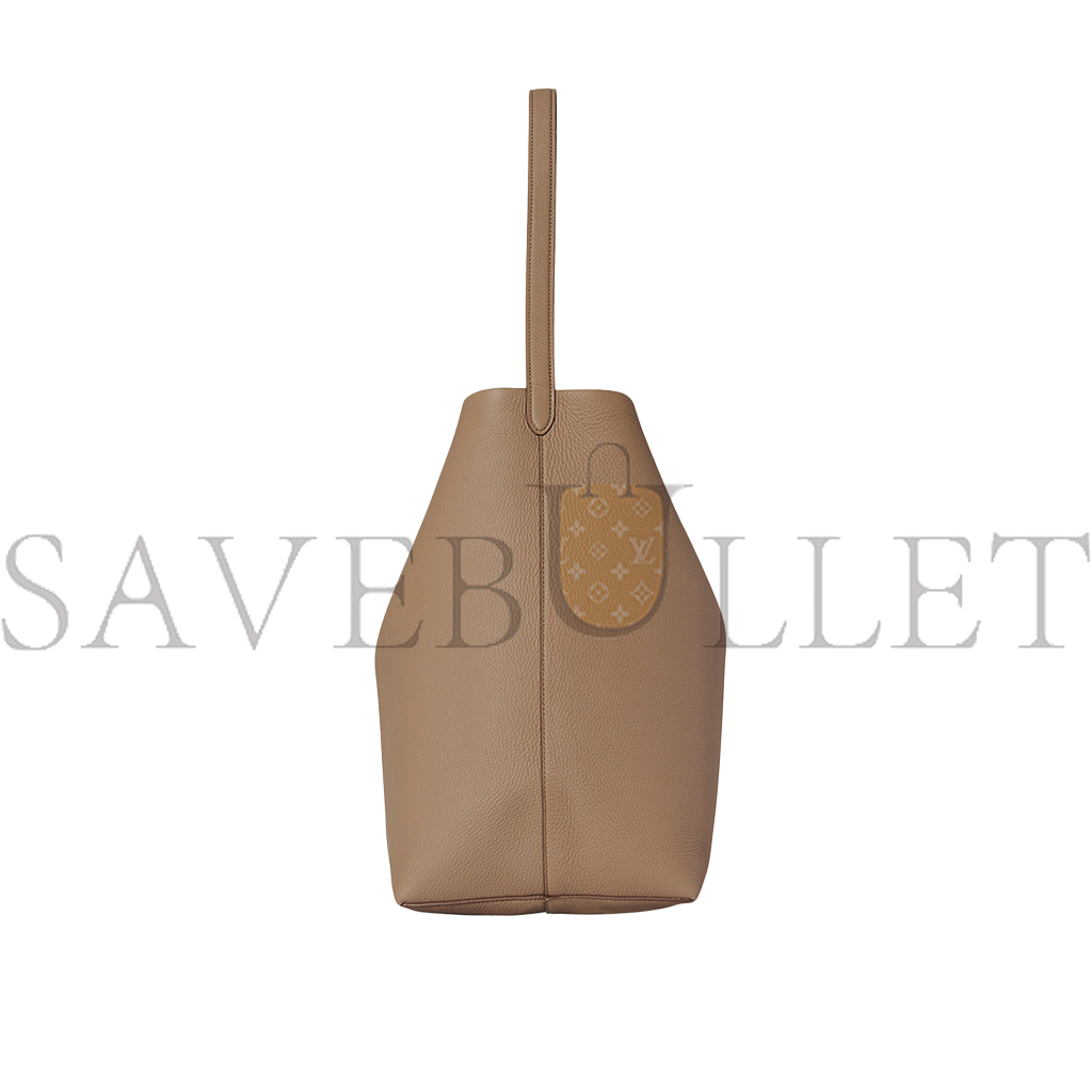 T*e R*w large ns park tote bag in leather dark taupe w1273l129dtpl (43*38*20cm)