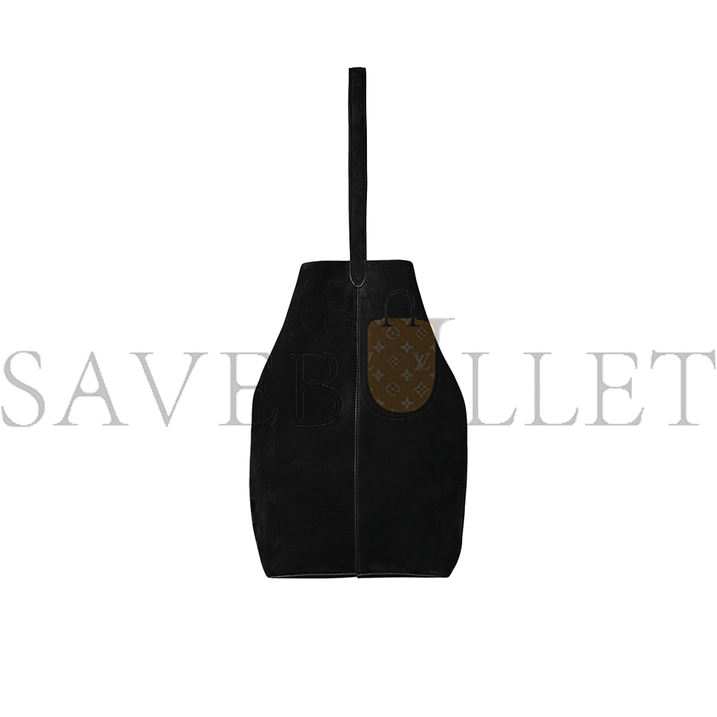 T*e R*w large ns park tote bag in nubuck black w1273l87blk (43*38*20cm)
