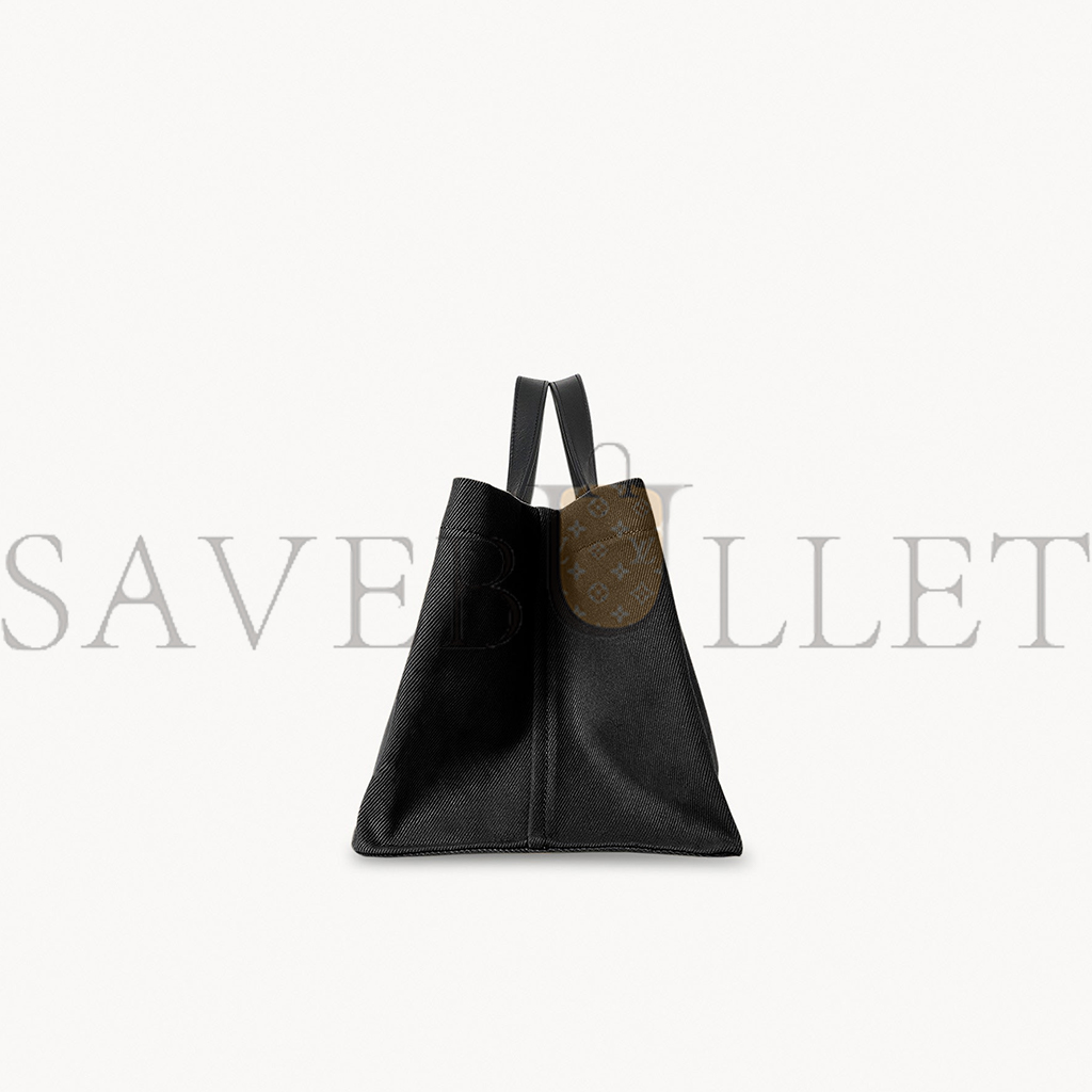 T*e R*w idaho bag in cotton black w1593w253blsg (35*20*17cm)