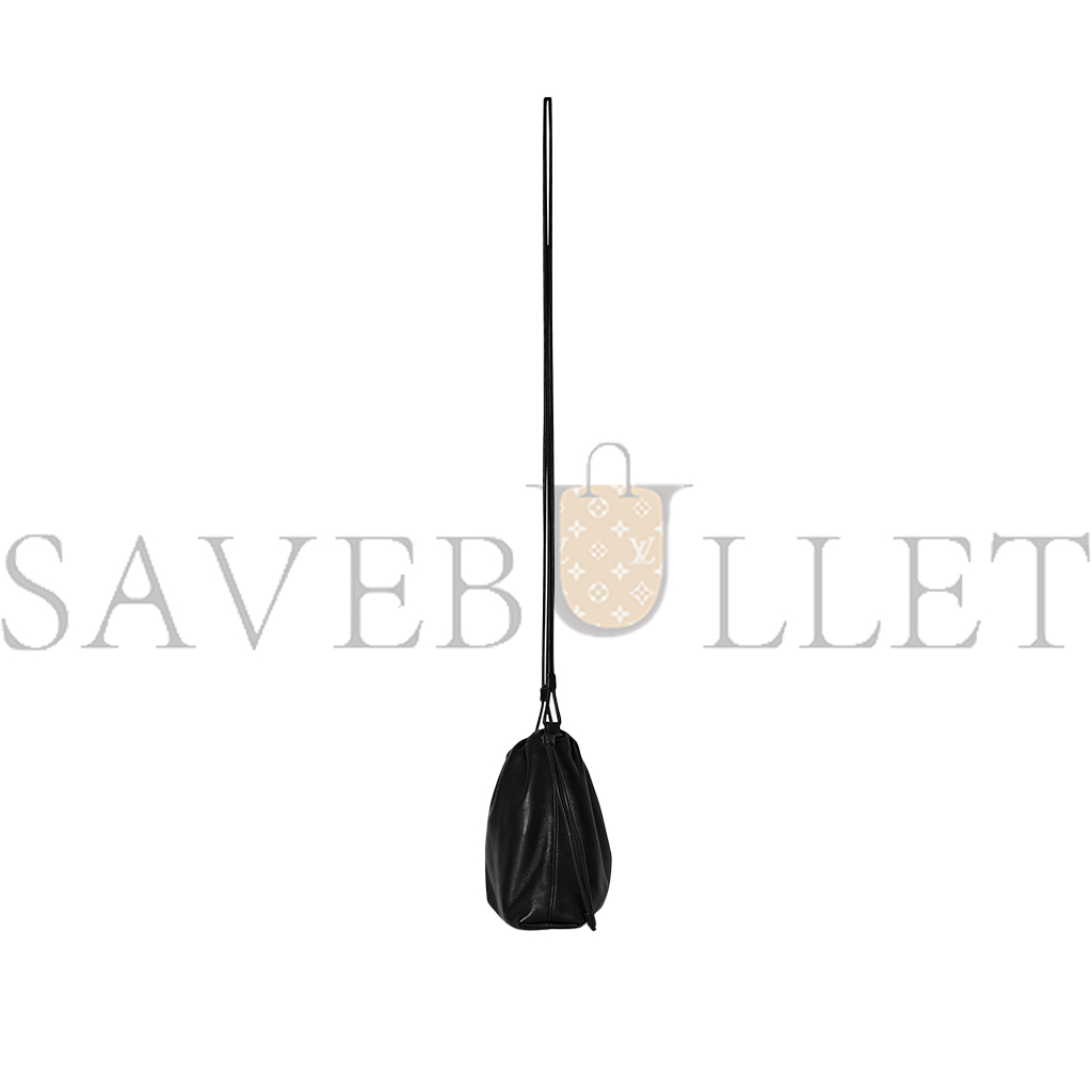 T*e R*w angy bag in leather black w1620l108bag (30*21*7cm)