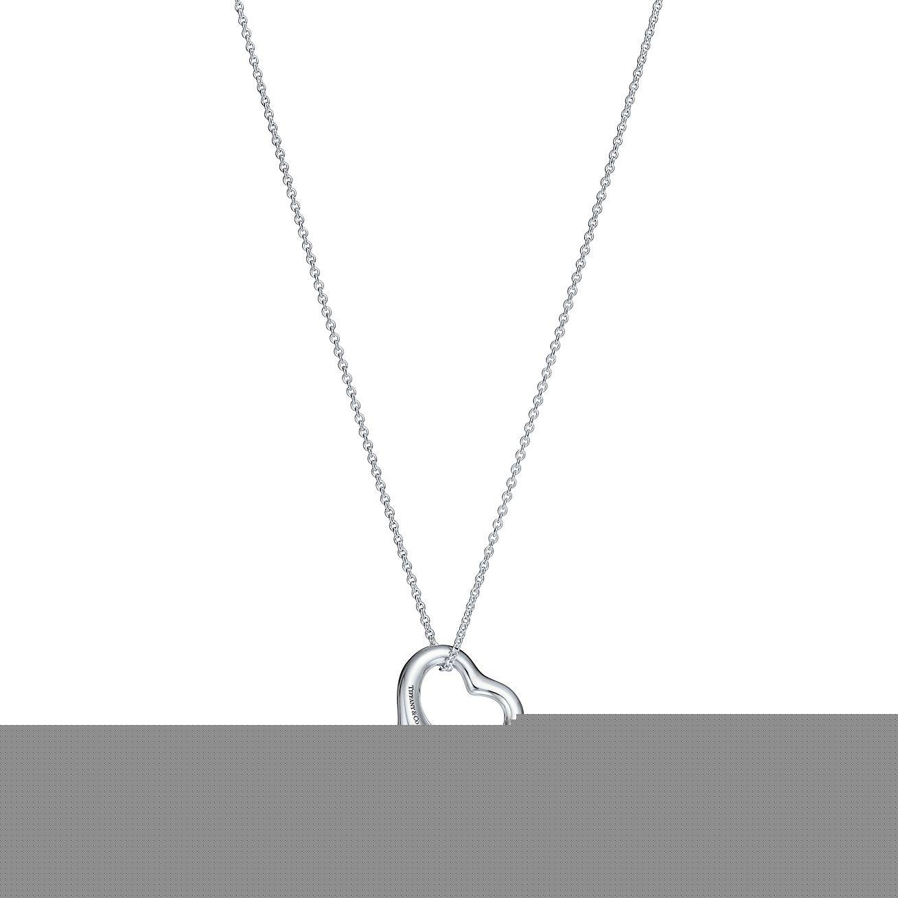 T*f*ny elsa peretti® open heart pendant