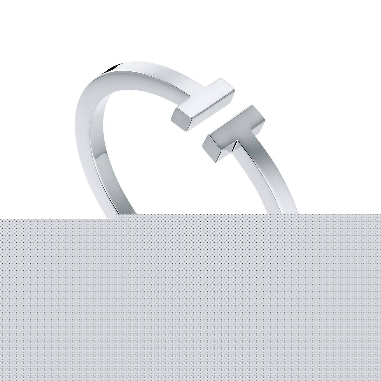 T*f*ny t square bracelet in sterling silver