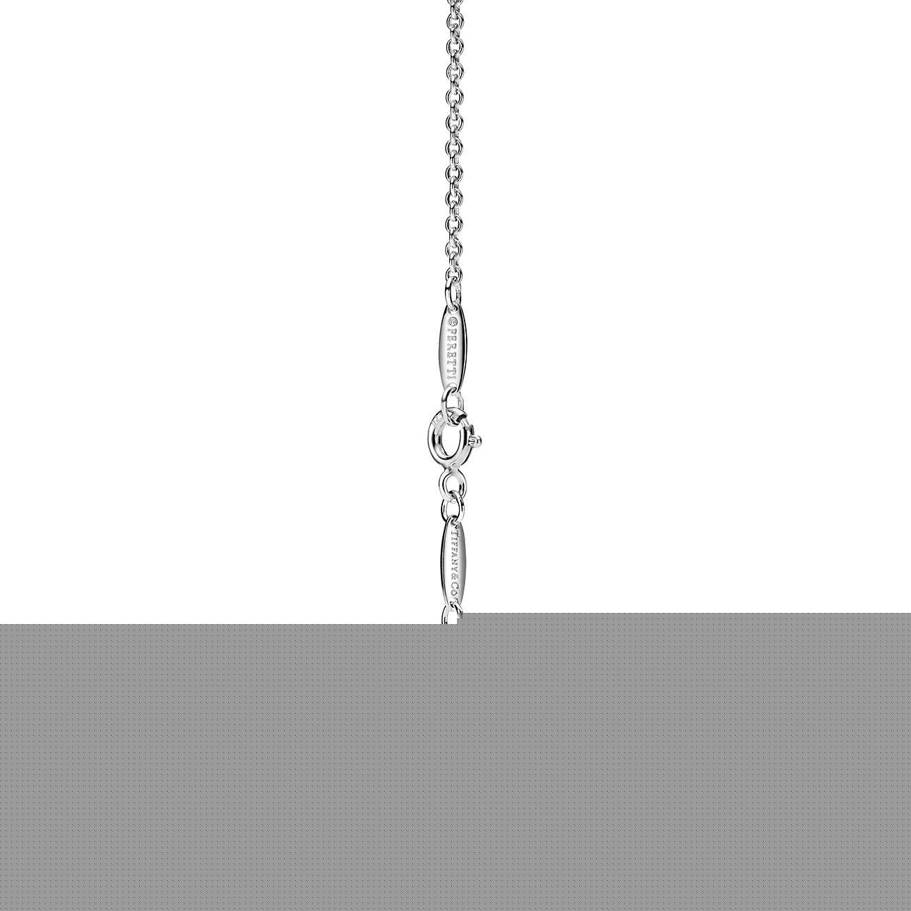 T*f*ny elsa peretti® bean® design pendant in sterling silver, 9 mm