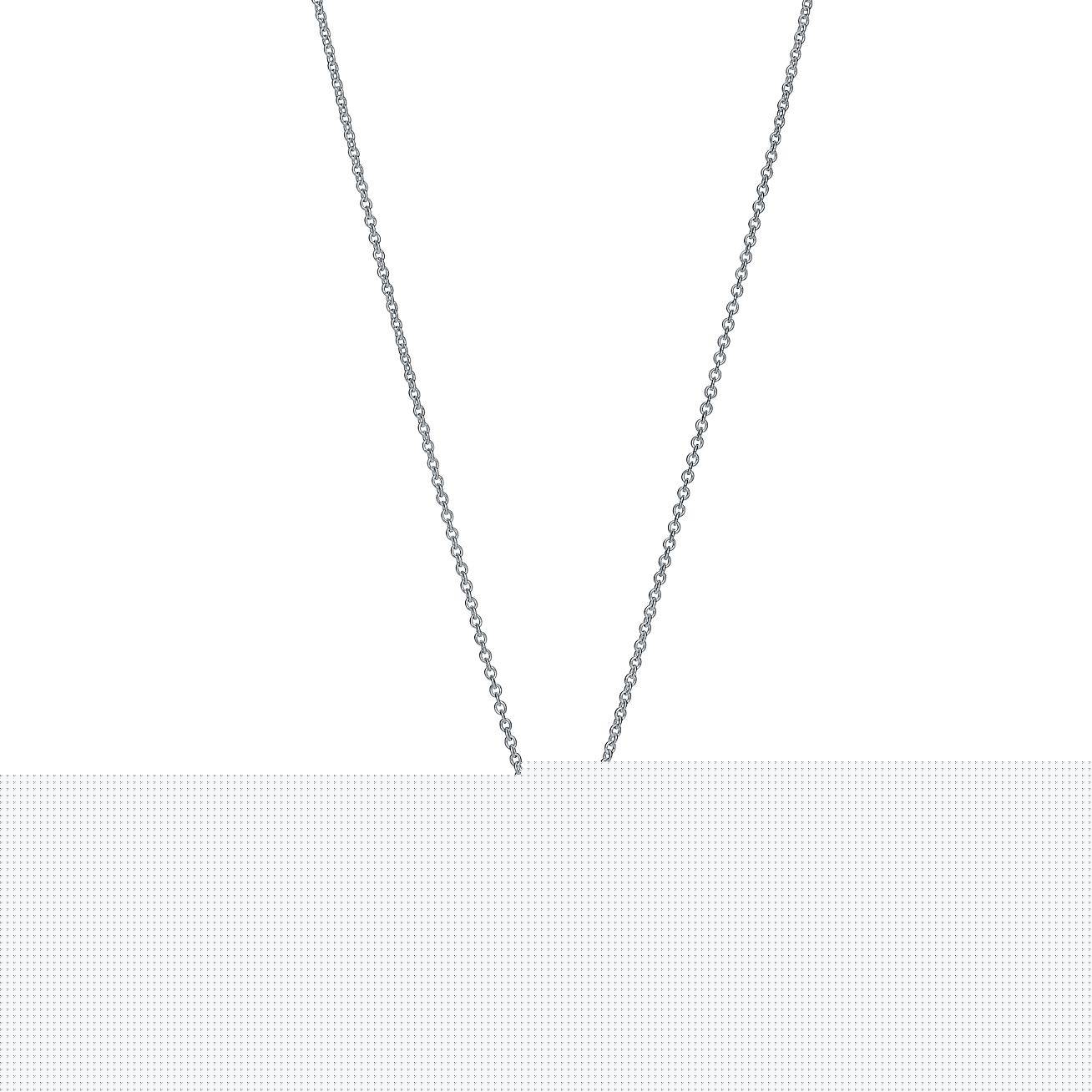 t*f*ny elsa peretti® 2 carat F**eted pendant in silver
