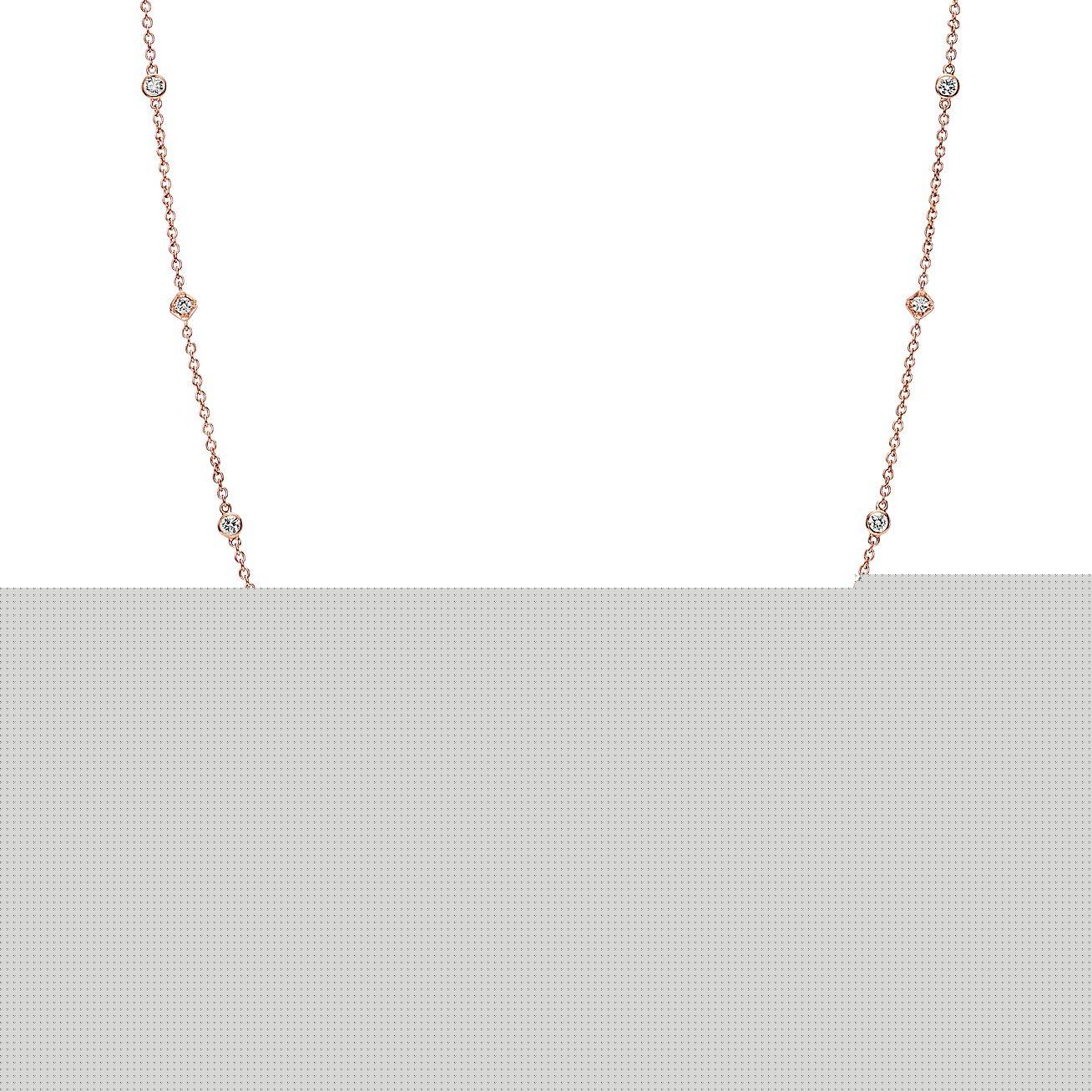 T*f*ny square chain necklace