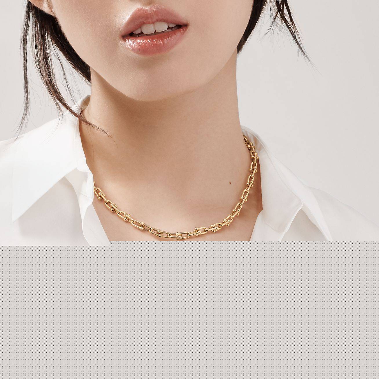 T*f*ny hardwear link necklace