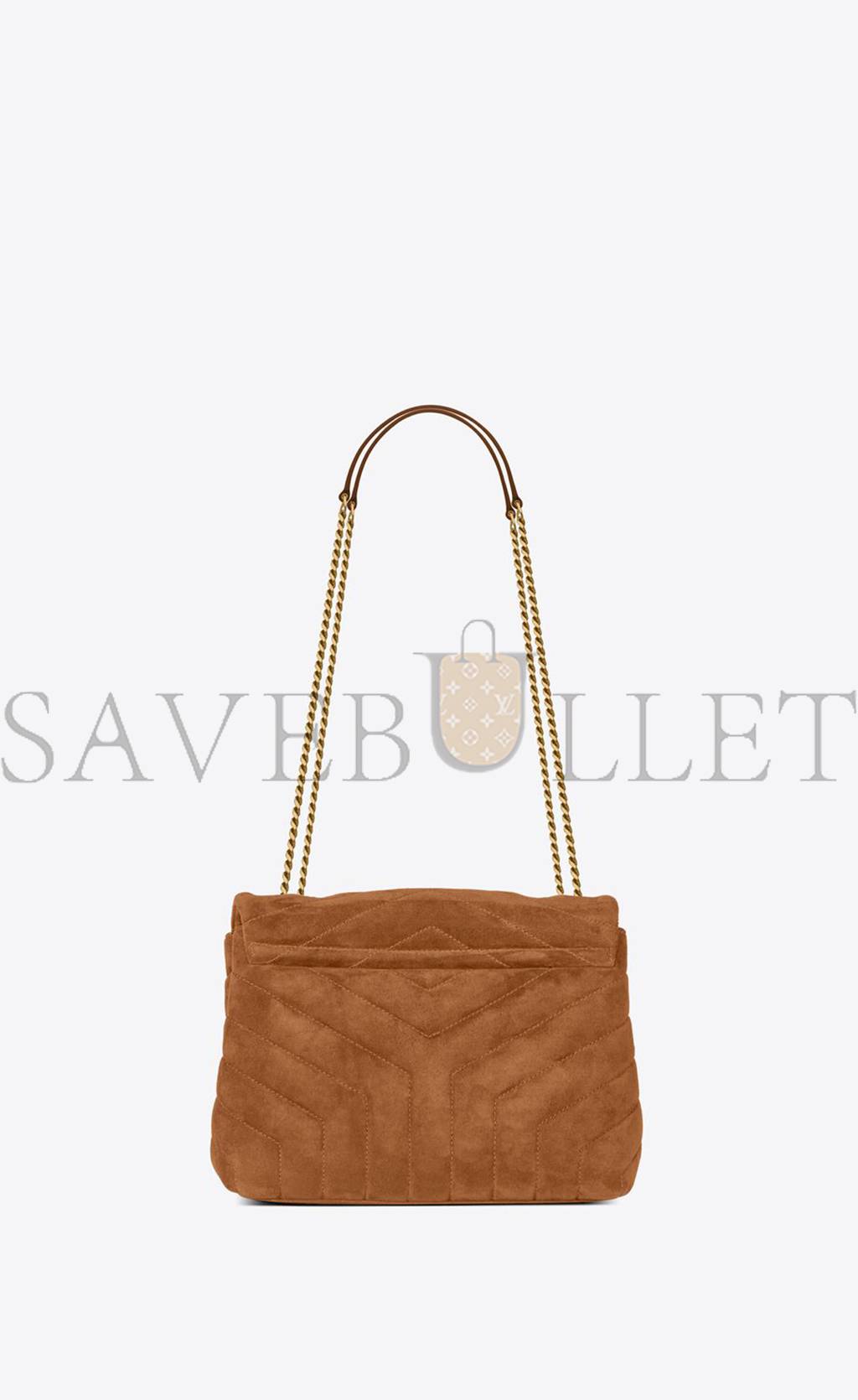 Y*L loulou small chain bag in quilted suede 4946991u8c77761 (23*17*9cm)