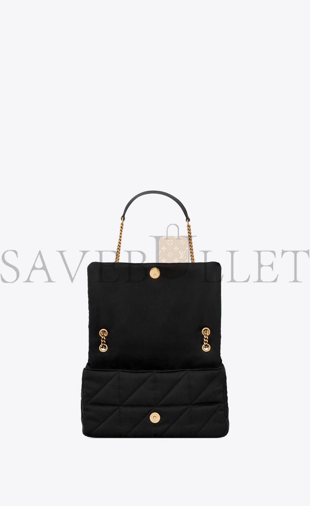 Y*L jamie medium chain bag in satin and leather 515821faauf1000 (25*15*7.5cm)