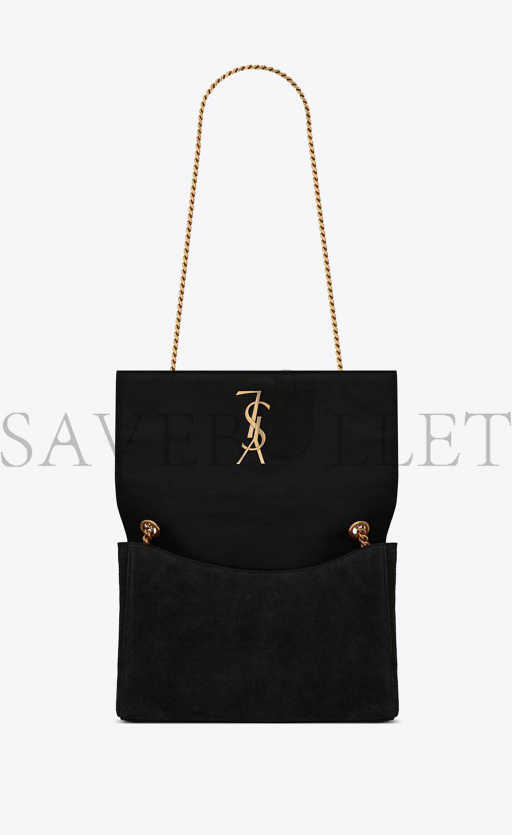 Y*L kate medium reversible chain bag in suede and smooth leather 5538040ud7w1000 (28.5*20*6cm)