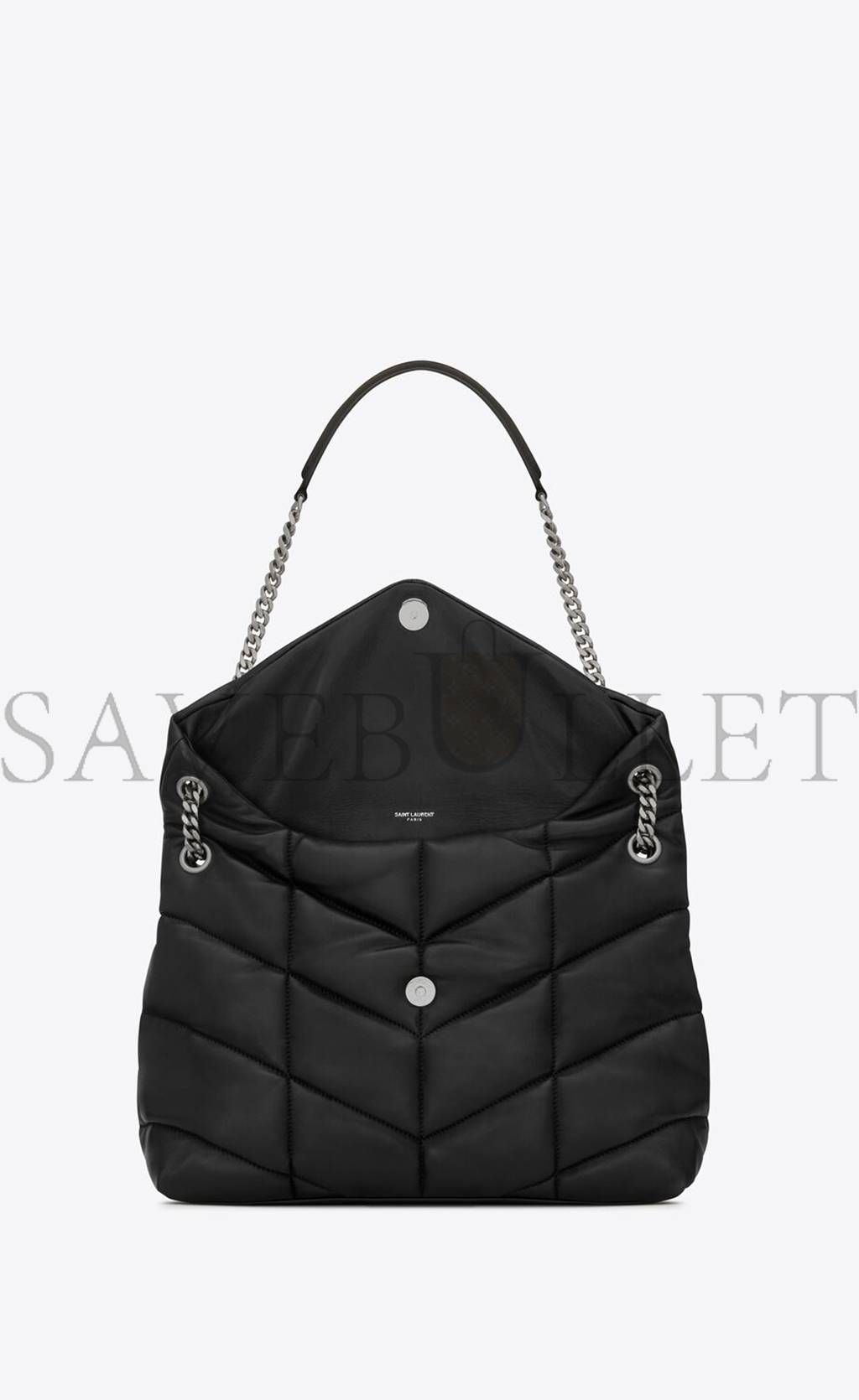 Y*L puffer medium chain bag in quilted lambskin 5774751el001000 (35*23*13.5cm)