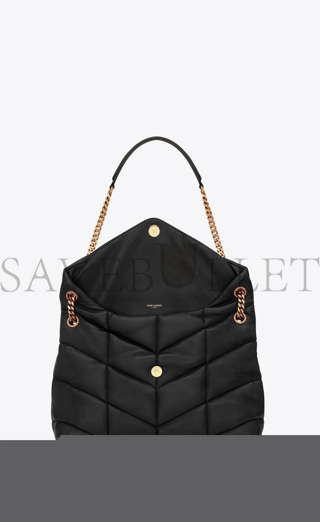 Y*L puffer medium chain bag in quilted lambskin 5774751el071000 (35*23*13.7cm)
