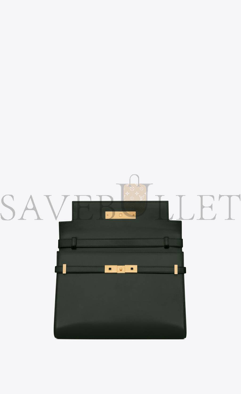 y*l manhattan shoulder bag in box Sa**t Lau*nt leather 5792710sx0w3045 (29*20*7.5cm)