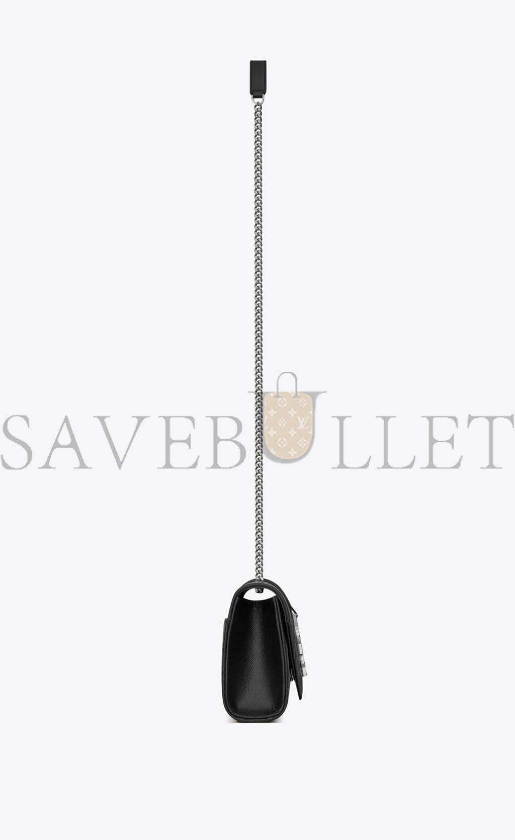 Y*L envelope small bag in mix matelassé grain de poudre embossed leather 600195bow921000 (21*13*6cm)