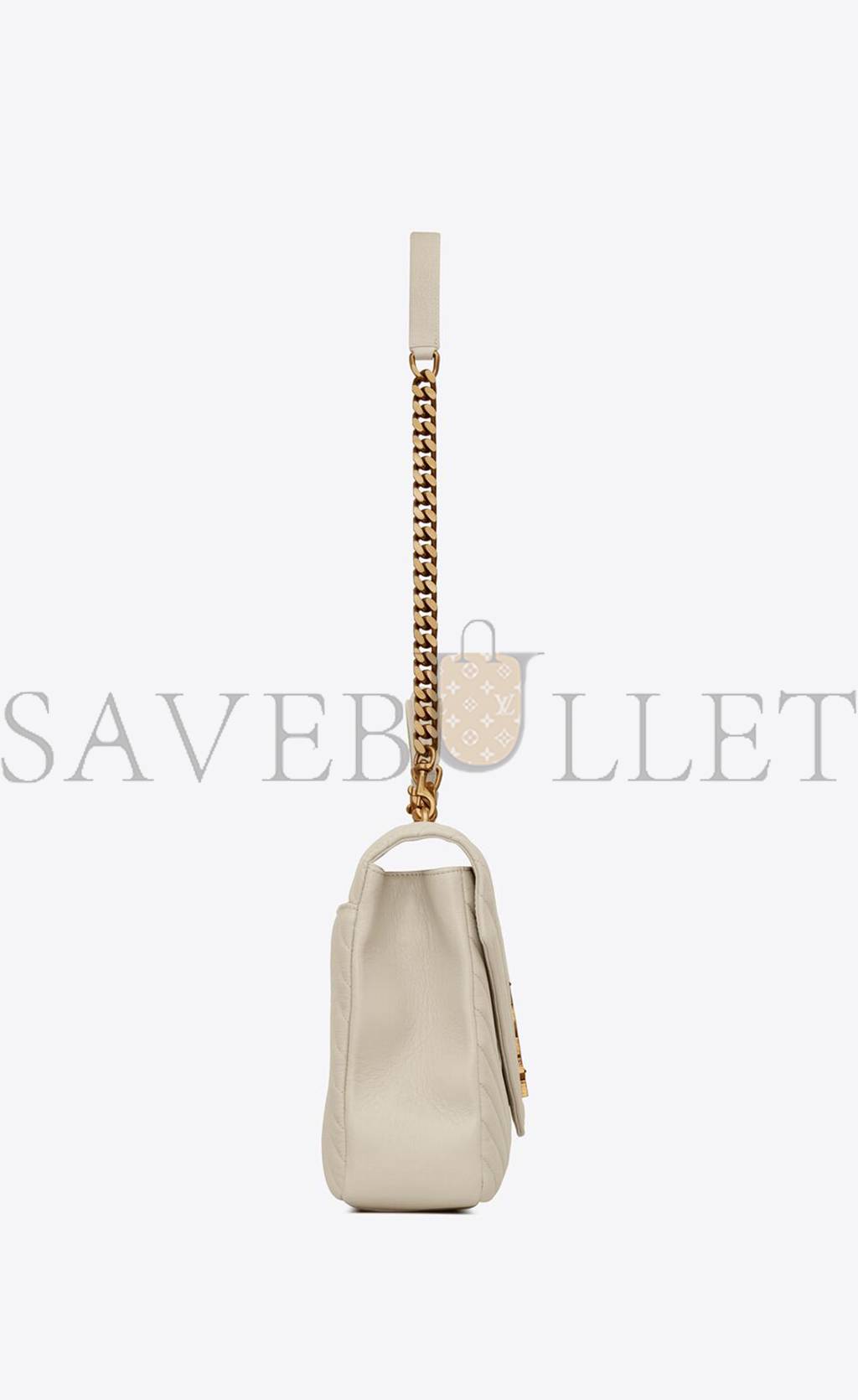 Y*L college large chain bag in quilted leather 600278brm079207 (32*20*8.5cm)