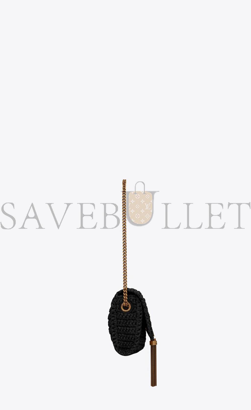 Y*L kate 99 chain bag with tassel in raffia 604276gg66w1000 (48*36*16cm)