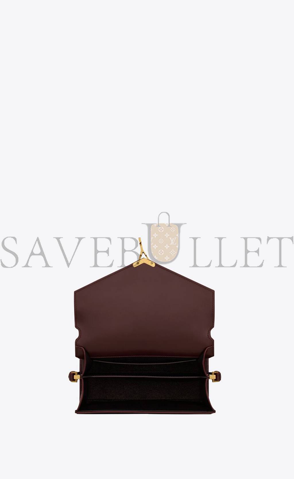 y*l cassandra medium top handle bag in box Sa**t Lau*nt leather 6239310sx0w2045 (24.5*20*11.5cm)