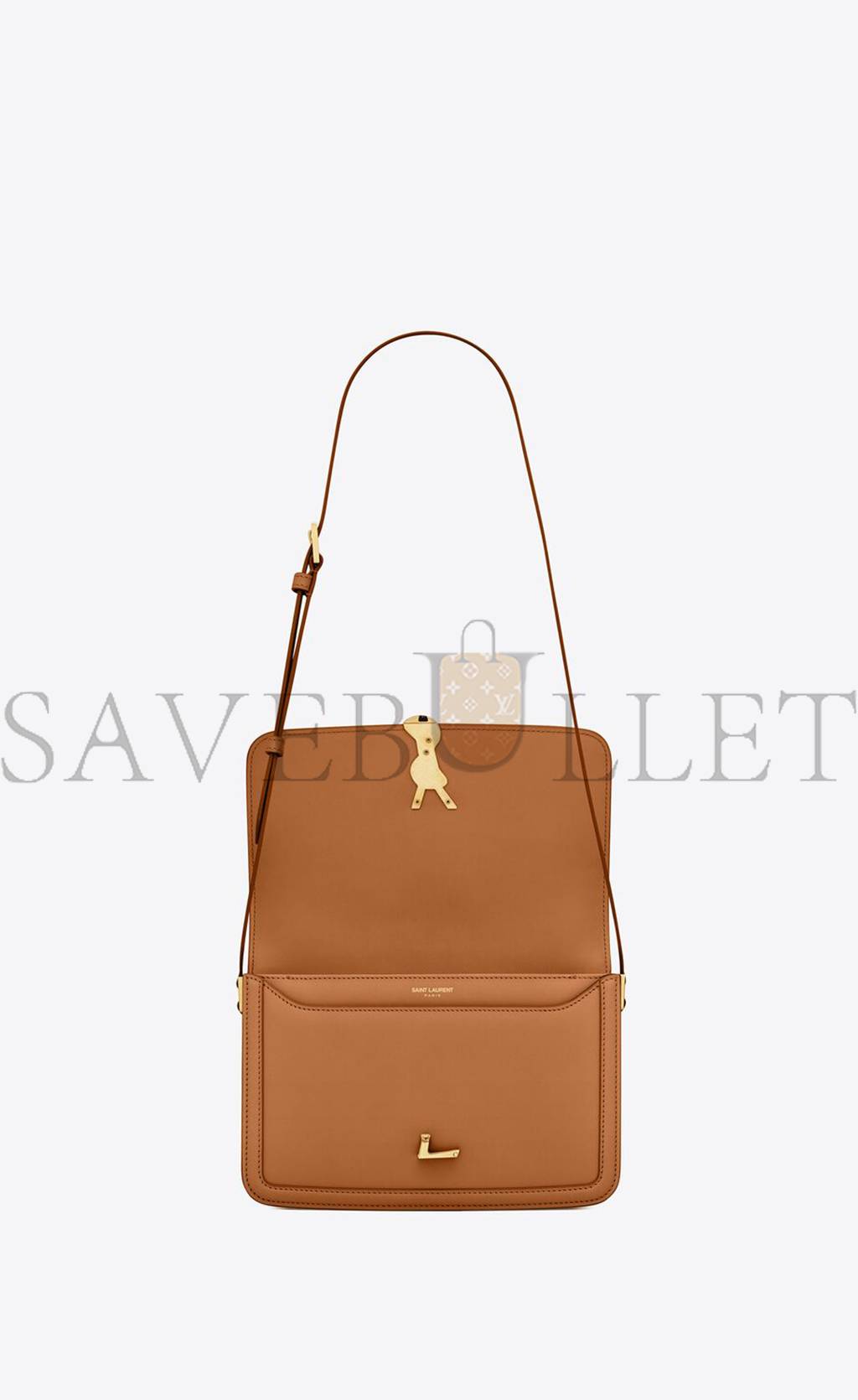 y*l solferino medium satchel in box Sa**t Lau*nt leather 6343050sx0w7724 (23*16*6cm)