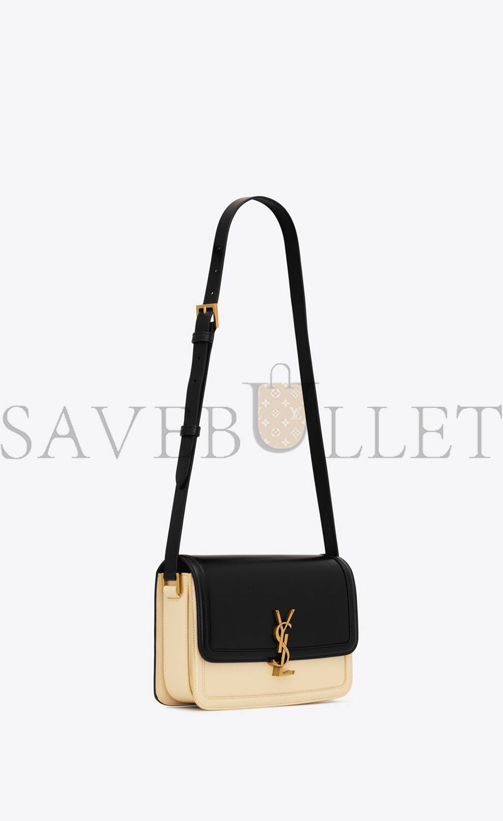 y*l solferino medium satchel in box Sa**t Lau*nt leather 63430516c7w1089 (23*16*6cm)