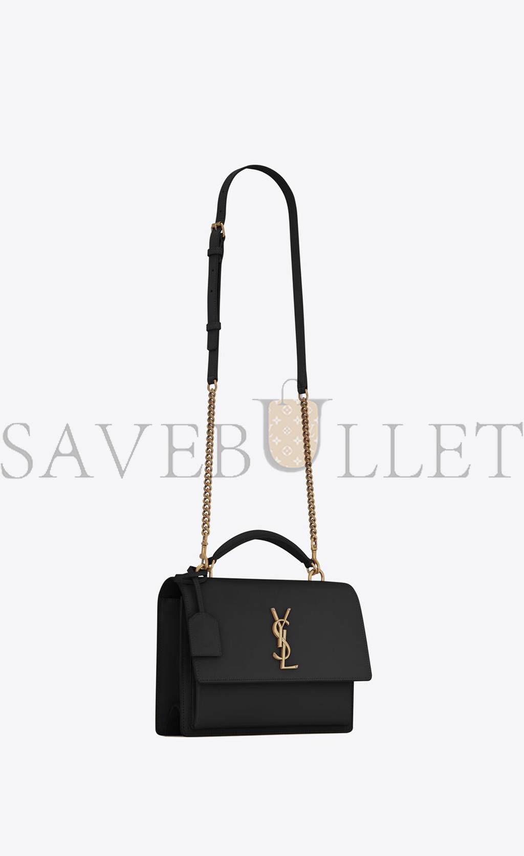 Y*L sunset medium top handle in smooth leather 634723d420w1000 (25*18*5cm)