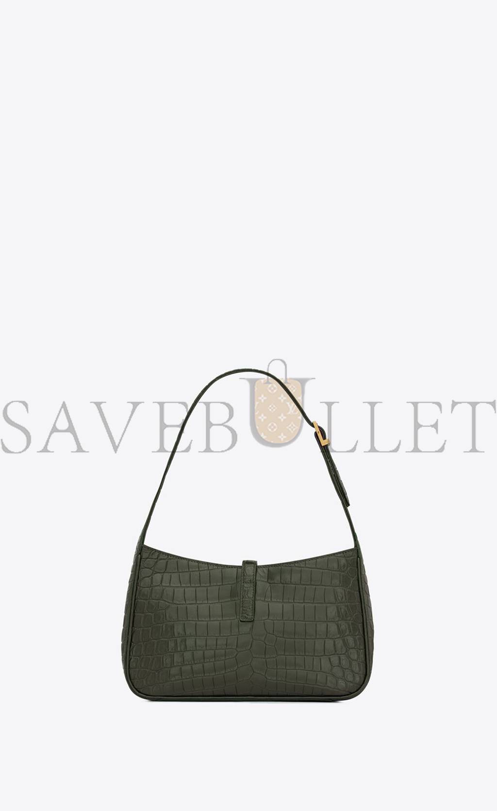 Y*L le 5 a 7 in crocodile-embossed leather 657228dze0w3045 (23*16*6.5cm)
