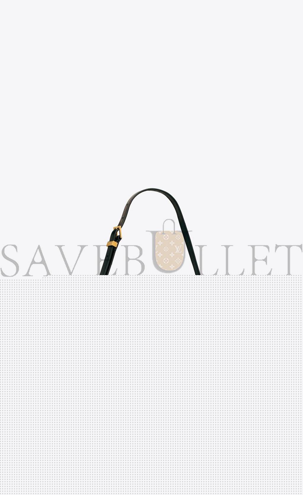 y*l manhattan small shoulder bag in box Sa**t Lau*nt leather 67562616c7w1089 (24*17.5*6cm)