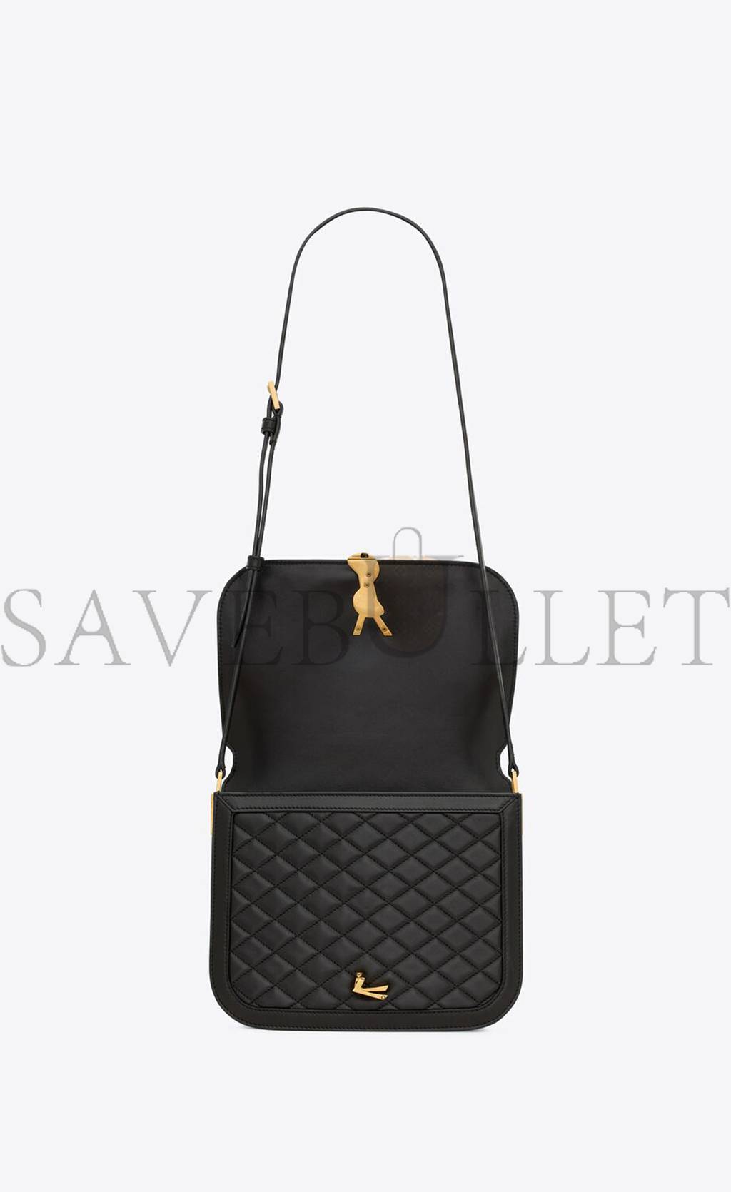 y*l solferino medium S*pple satchel in quilted lambskin (22*18*4cm)