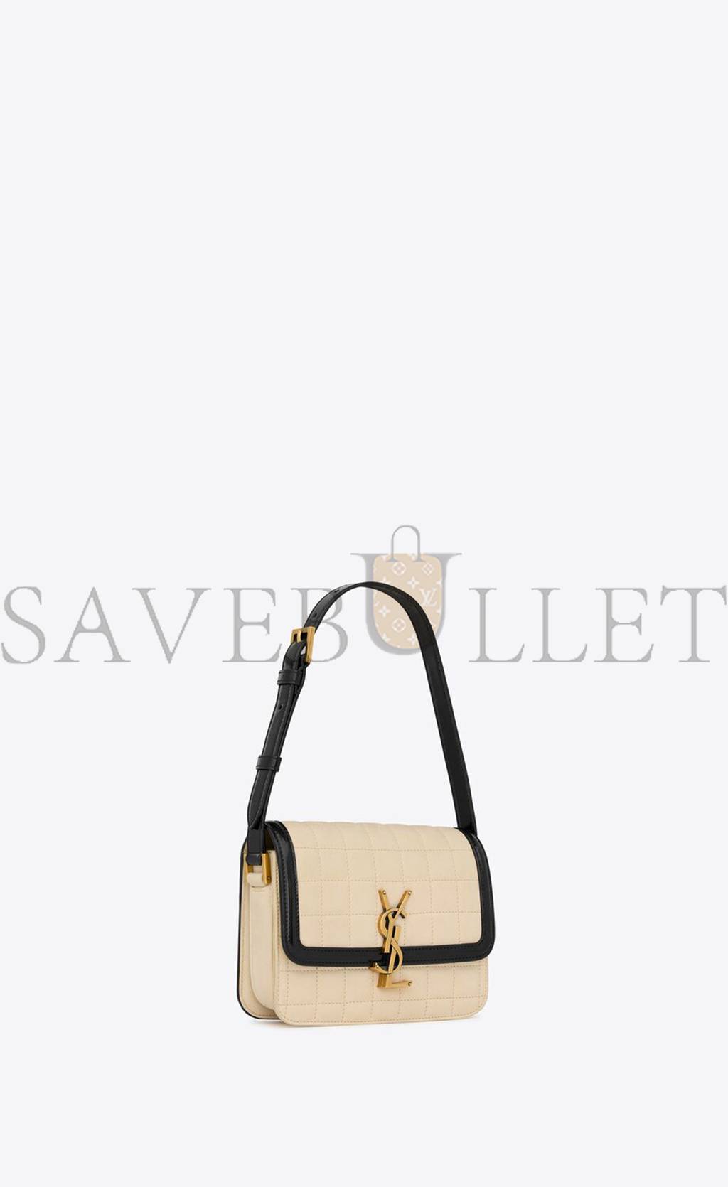 Y*L solferino small satchel in quilted nubuck suede 739139aabwp9289 (18.5*14*6cm)