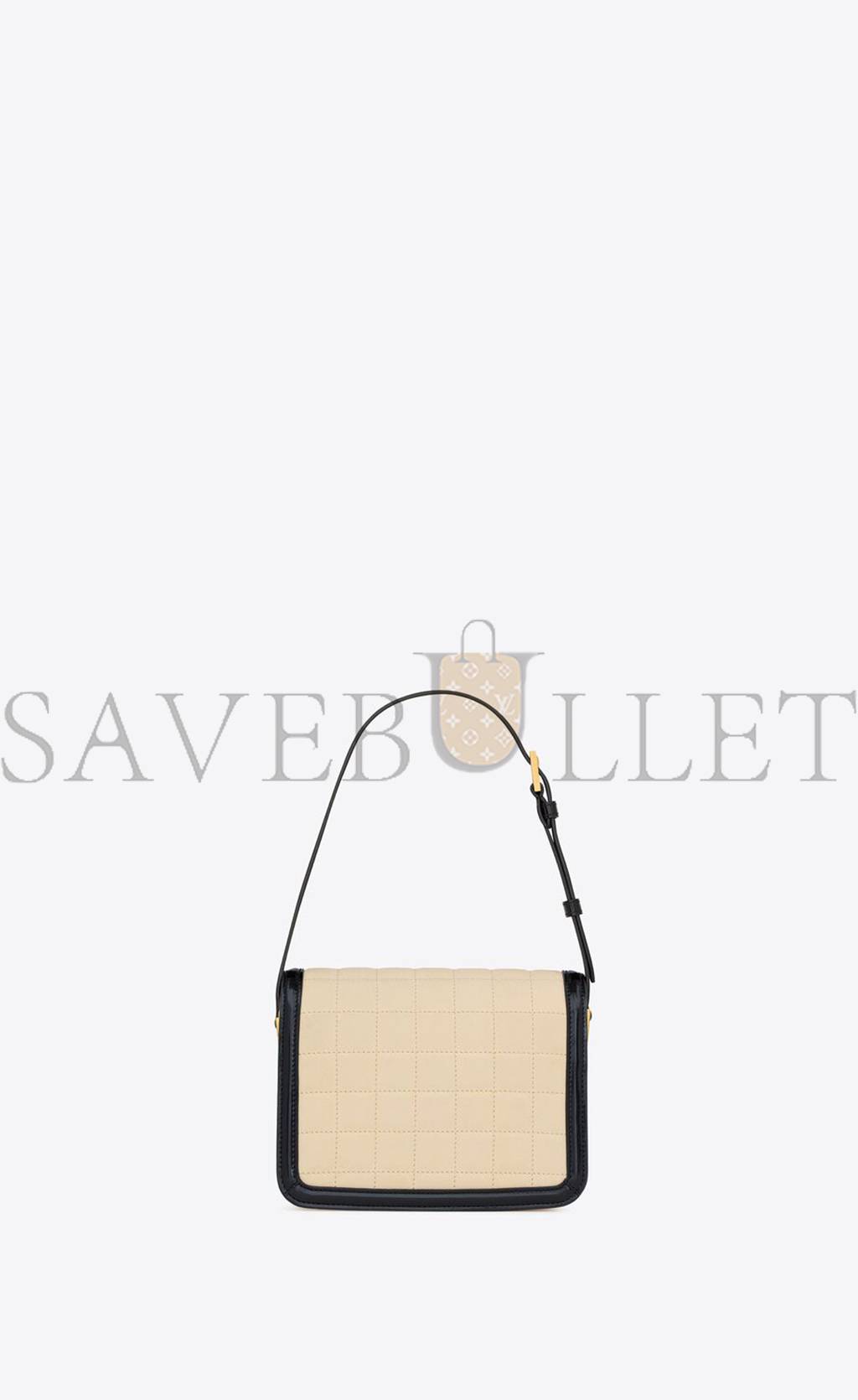 Y*L solferino small satchel in quilted nubuck suede 739139aabwp9289 (18.5*14*6cm)