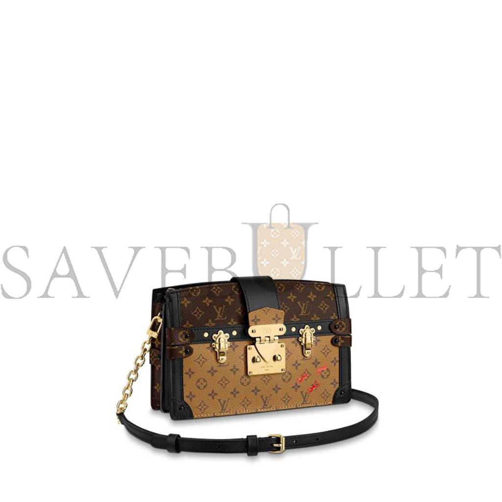 l**is V*t*n trunk clutch handbag m43596 (20*12*5.5cm)