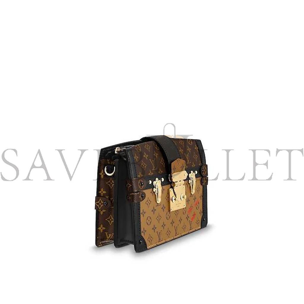 l**is V*t*n trunk clutch handbag m43596 (20*12*5.5cm)