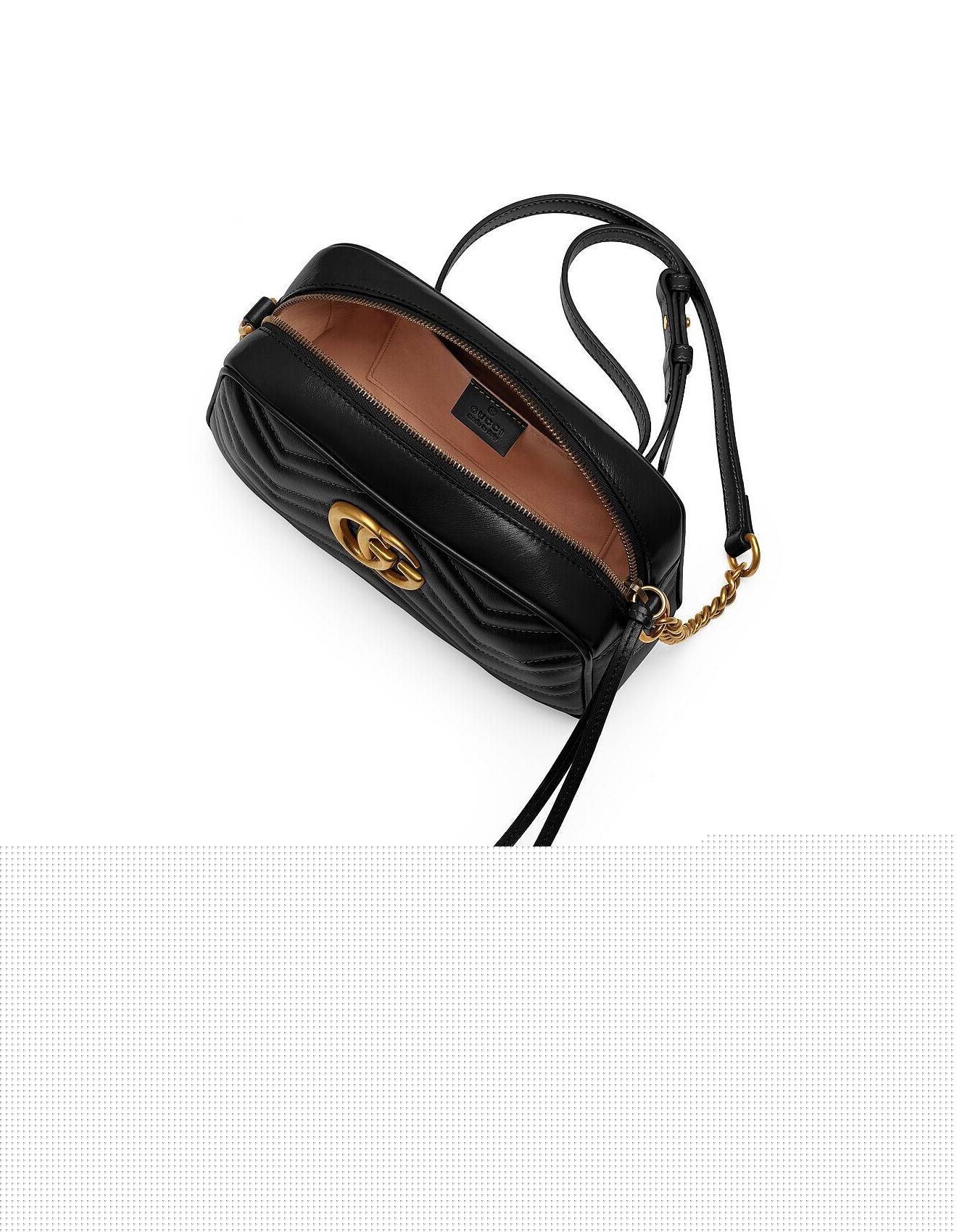 G*u*i gg marmont small matelassÉ shoulder bag 447632 (24*13*7cm)