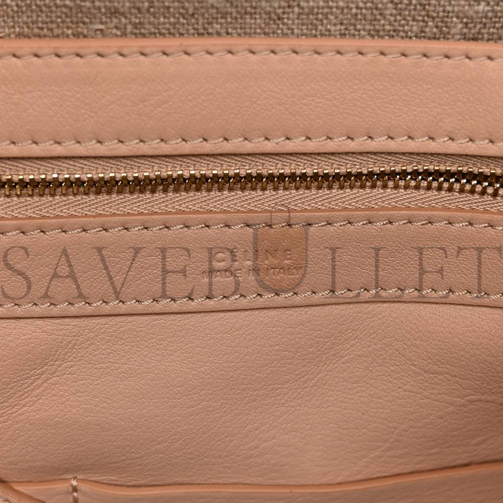 ce**e soft grained calfskin medium horizontal cabas phanT0m light blush (28*26*16cm)