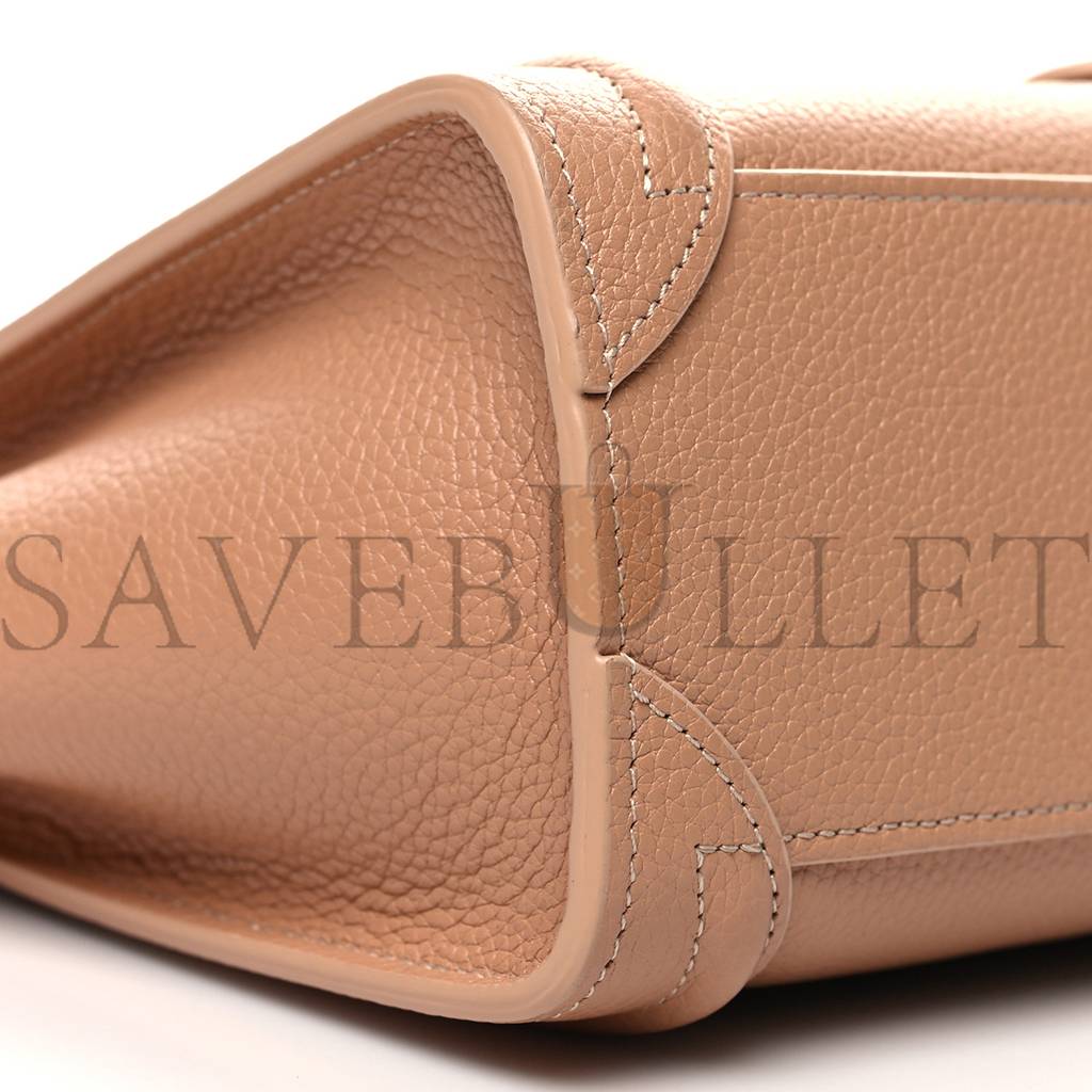 ce**e drummed calfskin nano lU*gage desert rose (20*20*10cm)