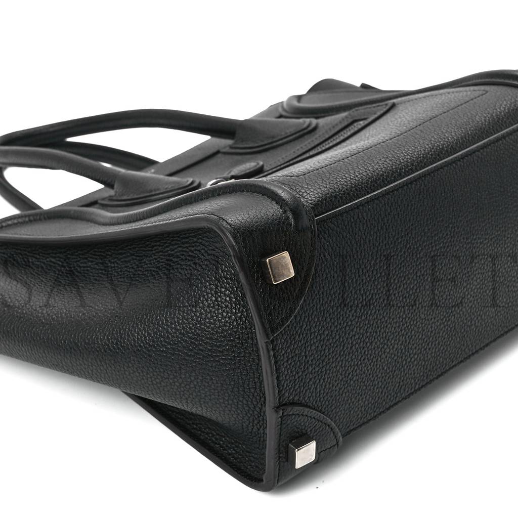 ce**e drummed calfskin micro lU*gage black (20*20*10cm)